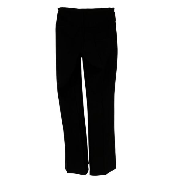 New Fashion Women's Low Rise Chain Detail Pants in Black/Gold Size XL - Picture 3 of 7